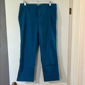 LILA RYAN Women's Teal Wide Leg Pants